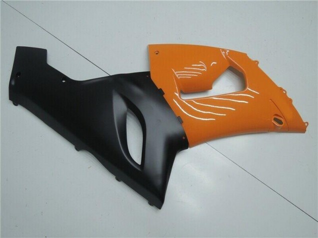 Carénage Kawasaki ZX6R 2005-2006 - Orange Noir Carénage Kawasaki ZX6R 2005-2006 - Orange Noir