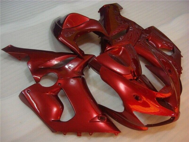 Carénage Kawasaki ZX6R 2005-2006 - Rouge Carénage Kawasaki ZX6R 2005-2006 - Rouge
