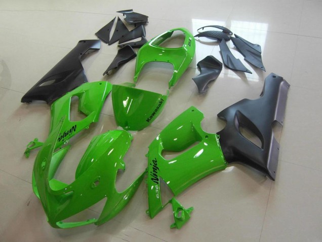 Carénage Kawasaki ZX6R 2005-2006 - Vert Carénage Kawasaki ZX6R 2005-2006 - Vert