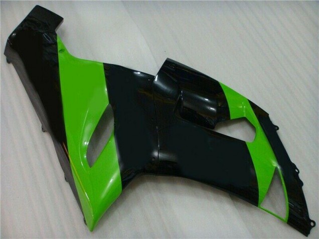Carénage Kawasaki ZX6R 2005-2006 - Vert Noir Carénage Kawasaki ZX6R 2005-2006 - Vert Noir