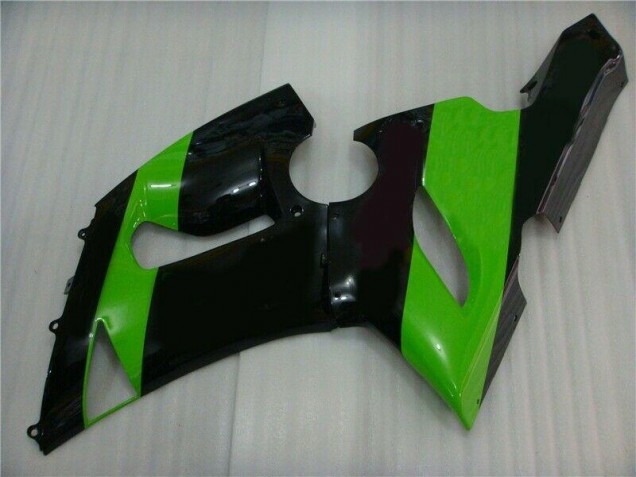 Carénage Kawasaki ZX6R 2005-2006 - Vert Noir Carénage Kawasaki ZX6R 2005-2006 - Vert Noir