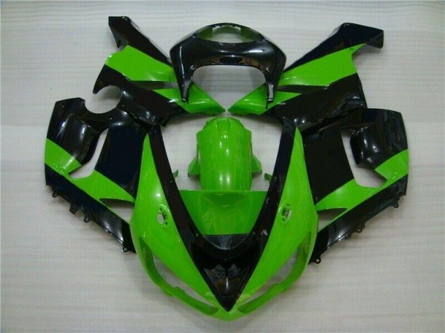 Carénage Kawasaki ZX6R 2005-2006 - Vert Noir Carénage Kawasaki ZX6R 2005-2006 - Vert Noir
