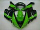 Carénage Kawasaki ZX6R 2005-2006 - Vert Noir Carénage Kawasaki ZX6R 2005-2006 - Vert Noir