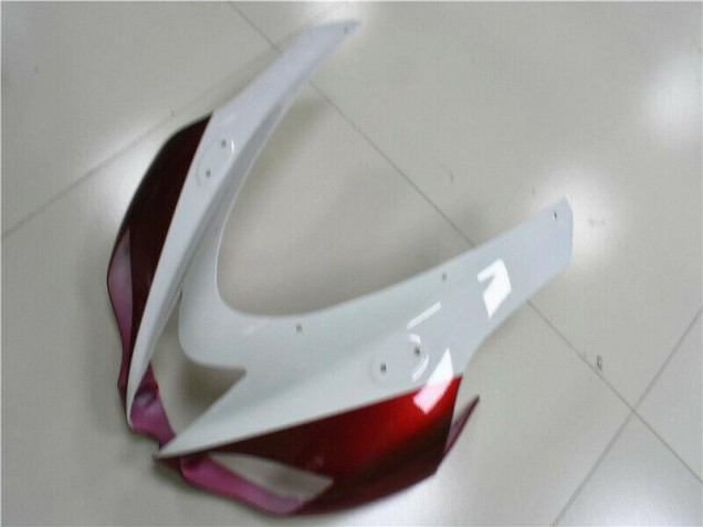Carénage Kawasaki ZX6R 2007-2008 - Blanc Noir Rouge Carénage Kawasaki ZX6R 2007-2008 - Blanc Noir Rouge