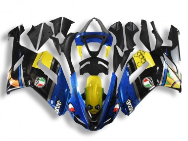 Carénage Kawasaki ZX6R 2007-2008 - Bleu Requin