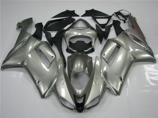 Carénage Kawasaki ZX6R 2007-2008 - Gris Carénage Kawasaki ZX6R 2007-2008 - Gris