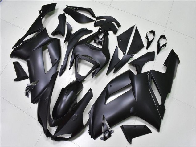 Carénage Kawasaki ZX6R 2007-2008 - Noir Mat Carénage Kawasaki ZX6R 2007-2008 - Noir Mat