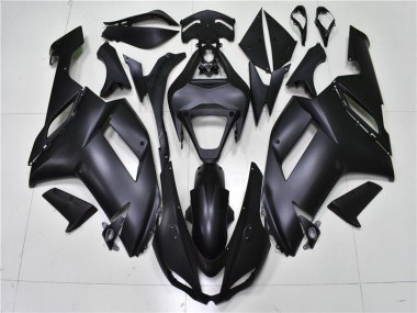 Carénage Kawasaki ZX6R 2007-2008 - Noir Mat