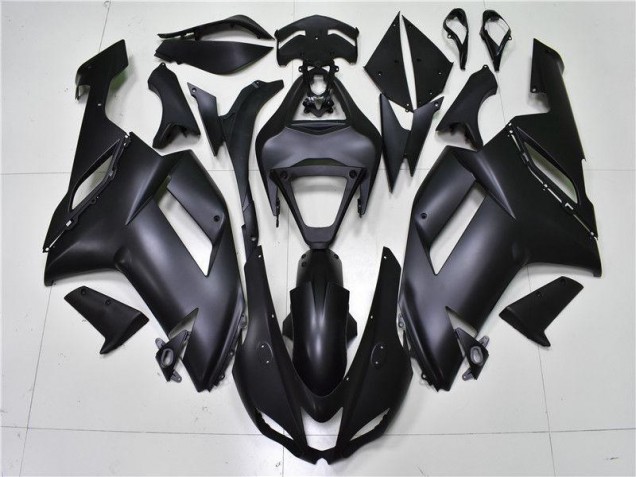 Carénage Kawasaki ZX6R 2007-2008 - Noir Mat Carénage Kawasaki ZX6R 2007-2008 - Noir Mat