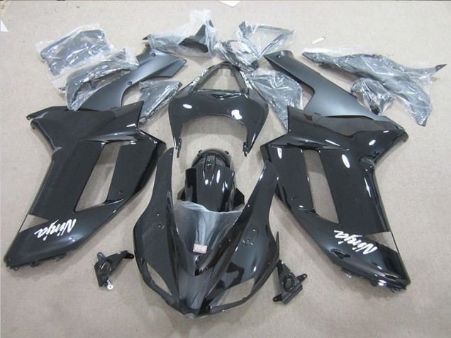 Carénage Kawasaki ZX6R 2007-2008 - Noir Ninja Carénage Kawasaki ZX6R 2007-2008 - Noir Ninja