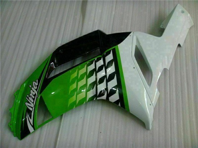 Carénage Kawasaki ZX6R 2007-2008 - Vert Blanc Ninja Carénage Kawasaki ZX6R 2007-2008 - Vert Blanc Ninja