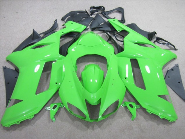Carénage Kawasaki ZX6R 2007-2008 - Vert Carénage Kawasaki ZX6R 2007-2008 - Vert