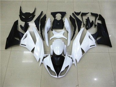 Carénage Kawasaki ZX6R 2009-2012 - Blanc