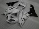 Carénage Kawasaki ZX6R 2009-2012 - Blanc Noir Ninja Carénage Kawasaki ZX6R 2009-2012 - Blanc Noir Ninja