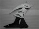 Carénage Kawasaki ZX6R 2009-2012 - Blanc Noir Ninja Carénage Kawasaki ZX6R 2009-2012 - Blanc Noir Ninja
