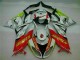 Carénage Kawasaki ZX6R 2009-2012 - Blanc Rouge H. Énergie Carénage Kawasaki ZX6R 2009-2012 - Blanc Rouge H. Énergie