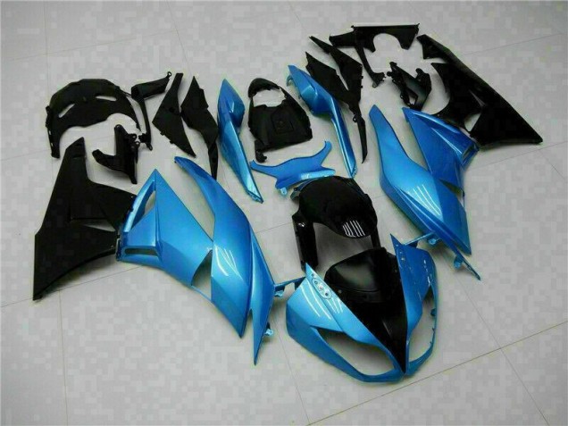 Carénage Kawasaki ZX6R 2009-2012 - Bleu Noir Carénage Kawasaki ZX6R 2009-2012 - Bleu Noir
