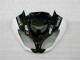 Carénage Kawasaki ZX6R 2009-2012 - Noir Blanc 3M Touch4 Carénage Kawasaki ZX6R 2009-2012 - Noir Blanc 3M Touch4