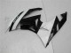 Carénage Kawasaki ZX6R 2009-2012 - Noir Blanc Carénage Kawasaki ZX6R 2009-2012 - Noir Blanc
