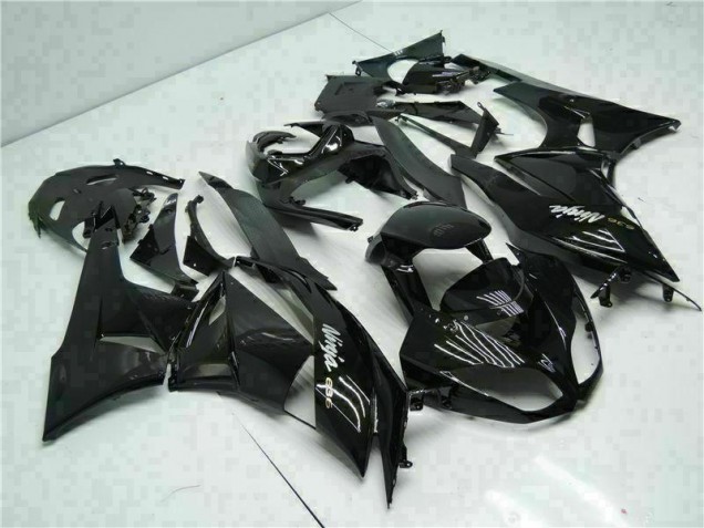 Carénage Kawasaki ZX6R 2009-2012 - Noir Blanc Ninja 636 Carénage Kawasaki ZX6R 2009-2012 - Noir Blanc Ninja 636