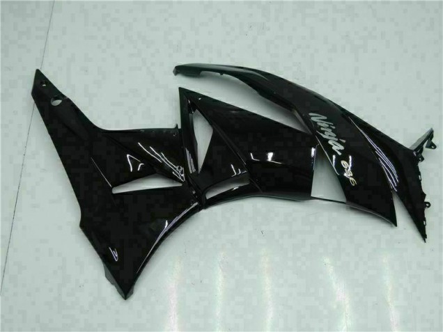 Carénage Kawasaki ZX6R 2009-2012 - Noir Blanc Ninja 636 Carénage Kawasaki ZX6R 2009-2012 - Noir Blanc Ninja 636