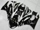 Carénage Kawasaki ZX6R 2009-2012 - Noir Blanc Ninja Carénage Kawasaki ZX6R 2009-2012 - Noir Blanc Ninja