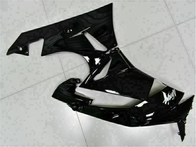 Carénage Kawasaki ZX6R 2009-2012 - Noir Blanc Ninja Carénage Kawasaki ZX6R 2009-2012 - Noir Blanc Ninja
