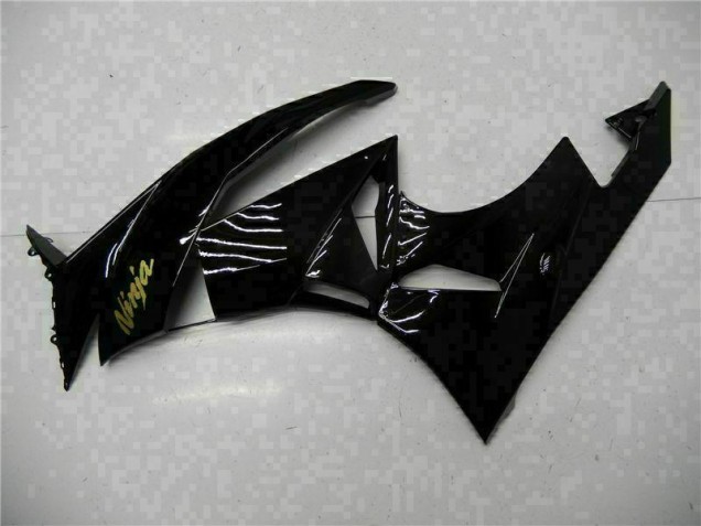 Carénage Kawasaki ZX6R 2009-2012 - Noir Or Ninja Carénage Kawasaki ZX6R 2009-2012 - Noir Or Ninja