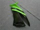 Carénage Kawasaki ZX6R 2009-2012 - Noir Vert 3M Touch4 Carénage Kawasaki ZX6R 2009-2012 - Noir Vert 3M Touch4
