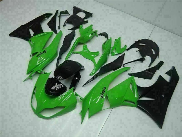 Carénage Kawasaki ZX6R 2009-2012 - Noir Vert Carénage Kawasaki ZX6R 2009-2012 - Noir Vert