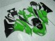 Carénage Kawasaki ZX6R 2009-2012 - Noir Vert Carénage Kawasaki ZX6R 2009-2012 - Noir Vert