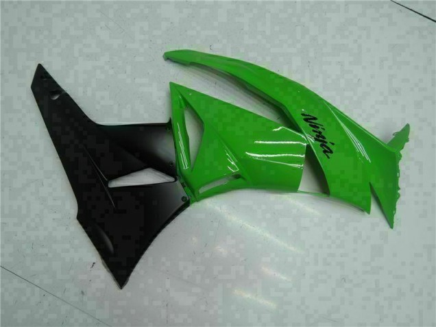 Carénage Kawasaki ZX6R 2009-2012 - Noir Vert Carénage Kawasaki ZX6R 2009-2012 - Noir Vert