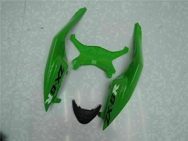 Carénage Kawasaki ZX6R 2009-2012 - Noir Vert Carénage Kawasaki ZX6R 2009-2012 - Noir Vert