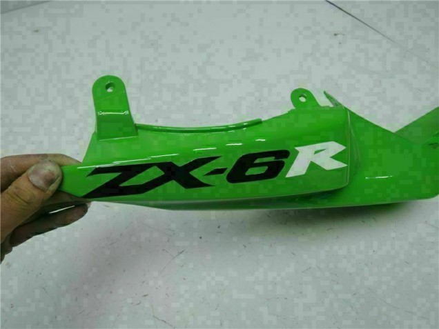 Carénage Kawasaki ZX6R 2009-2012 - Noir Vert Carénage Kawasaki ZX6R 2009-2012 - Noir Vert