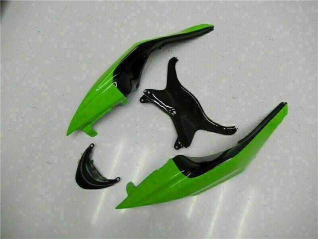 Carénage Kawasaki ZX6R 2009-2012 - Noir Vert Rouge Carénage Kawasaki ZX6R 2009-2012 - Noir Vert Rouge