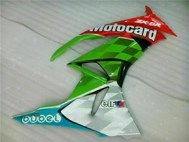 Carénage Kawasaki ZX6R 2009-2012 - Rouge Vert card Carénage Kawasaki ZX6R 2009-2012 - Rouge Vert card