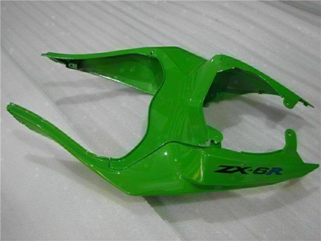 Carénage Kawasaki ZX6R 2009-2012 - Vert Noir LeoVince Carénage Kawasaki ZX6R 2009-2012 - Vert Noir LeoVince