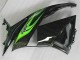 Carénage Kawasaki ZX6R 2009-2012 - Vert Noir Carénage Kawasaki ZX6R 2009-2012 - Vert Noir