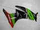 Carénage Kawasaki ZX6R 2009-2012 - Vert Noir Rouge Carénage Kawasaki ZX6R 2009-2012 - Vert Noir Rouge