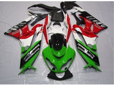Carénage Kawasaki ZX6R 2009-2012 - Vert Rouge