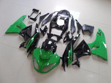 Carénage Kawasaki ZX6R 2009-2012 - Vert et Noir