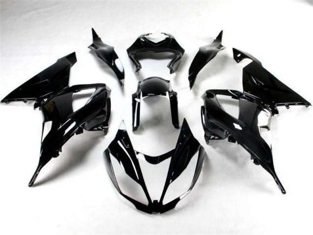 Carénage Kawasaki ZX6R 2013-2018 - Noir Brillant Carénage Kawasaki ZX6R 2013-2018 - Noir Brillant