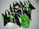 Carénage Kawasaki ZX6R 2013-2018 - Noir Vert Carénage Kawasaki ZX6R 2013-2018 - Noir Vert