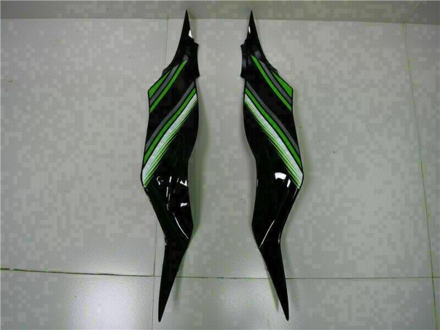 Carénage Kawasaki ZX6R 2013-2018 - Noir Vert Carénage Kawasaki ZX6R 2013-2018 - Noir Vert