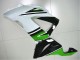 Carénage Kawasaki ZX6R 2013-2018 - Vert Blanc Noir Carénage Kawasaki ZX6R 2013-2018 - Vert Blanc Noir