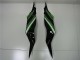 Carénage Kawasaki ZX6R 2013-2018 - Vert Noir