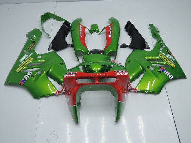Carénage Kawasaki ZX9R 1994-1997 - Vert Rouge Carénage Kawasaki ZX9R 1994-1997 - Vert Rouge