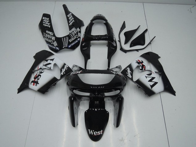 Carénage Kawasaki ZX9R 1998-1999 - Noir West Carénage Kawasaki ZX9R 1998-1999 - Noir West