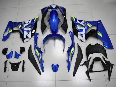 Carénage Suzuki GSXR 1000 2017-2023 - Blanc Vert