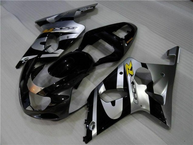 Carénage Suzuki GSXR 1000 K1 2000-2002 - Argent Noir Carénage Suzuki GSXR 1000 K1 2000-2002 - Argent Noir